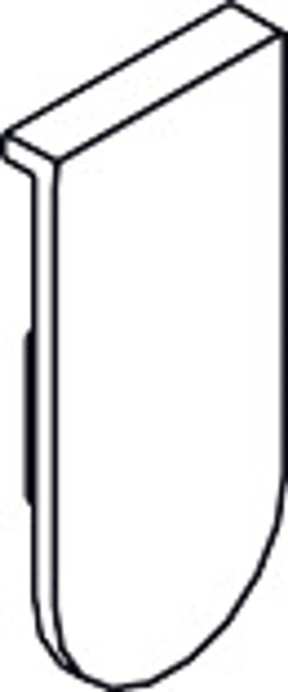 Blende in elegantem Design, passend für einen 2-Arm Handtuchhalter von Hansgrohe. Sie bietet eine harmonische Verbindung zwischen Funktionalität und Ästhetik.